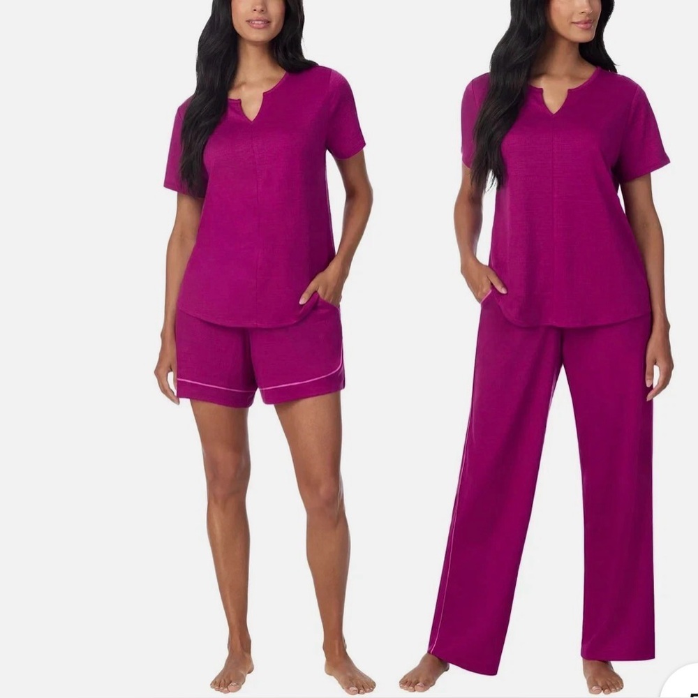 NEVER USED Midnight by Carole Hochman Women's Magenta Pajama Set